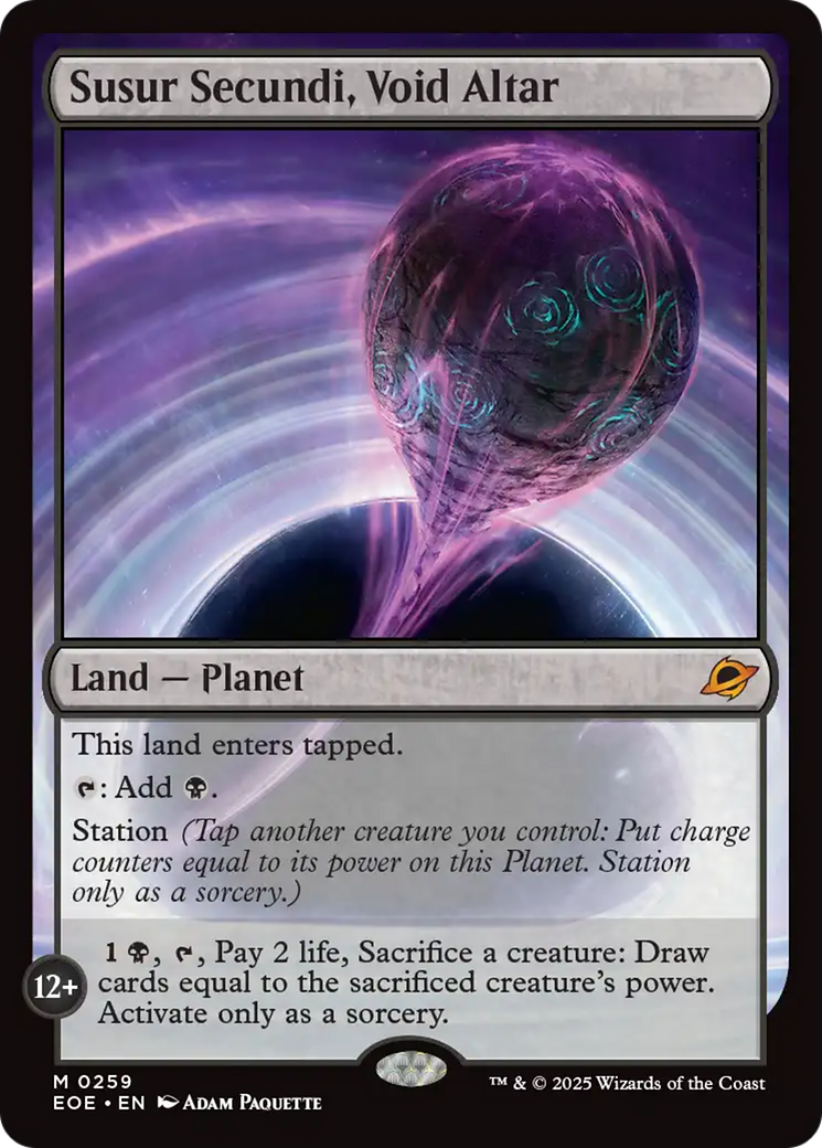 Susur Secundi, Void Altar [Edge of Eternities] | Spectrum Games