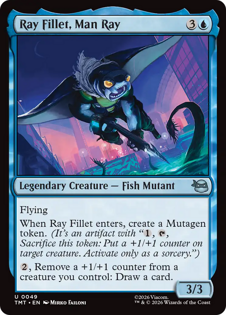 Ray Fillet, Man Ray [Teenage Mutant Ninja Turtles] | Spectrum Games