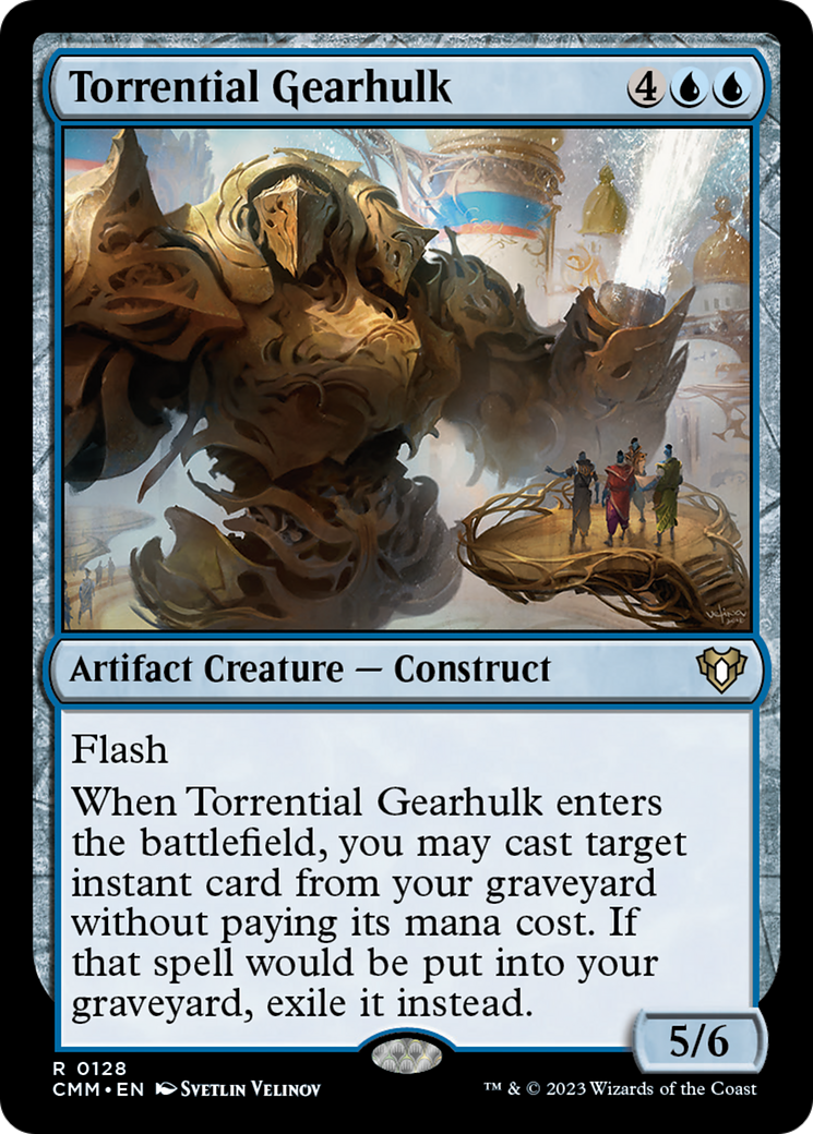 Torrential Gearhulk [Commander Masters] | Spectrum Games