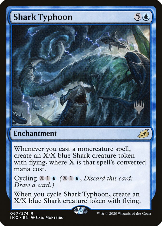 Shark Typhoon (Promo Pack) [Ikoria: Lair of Behemoths Promos] | Spectrum Games