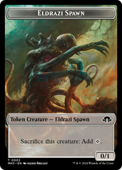 Eldrazi Spawn // Clue Double-Sided Token [Modern Horizons 3 Tokens] | Spectrum Games