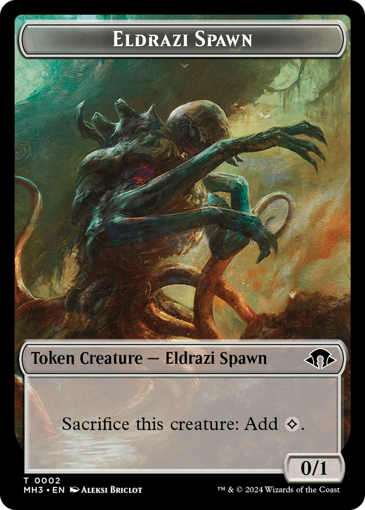 Eldrazi Spawn // Insect (0027) Double-Sided Token [Modern Horizons 3 Tokens] | Spectrum Games