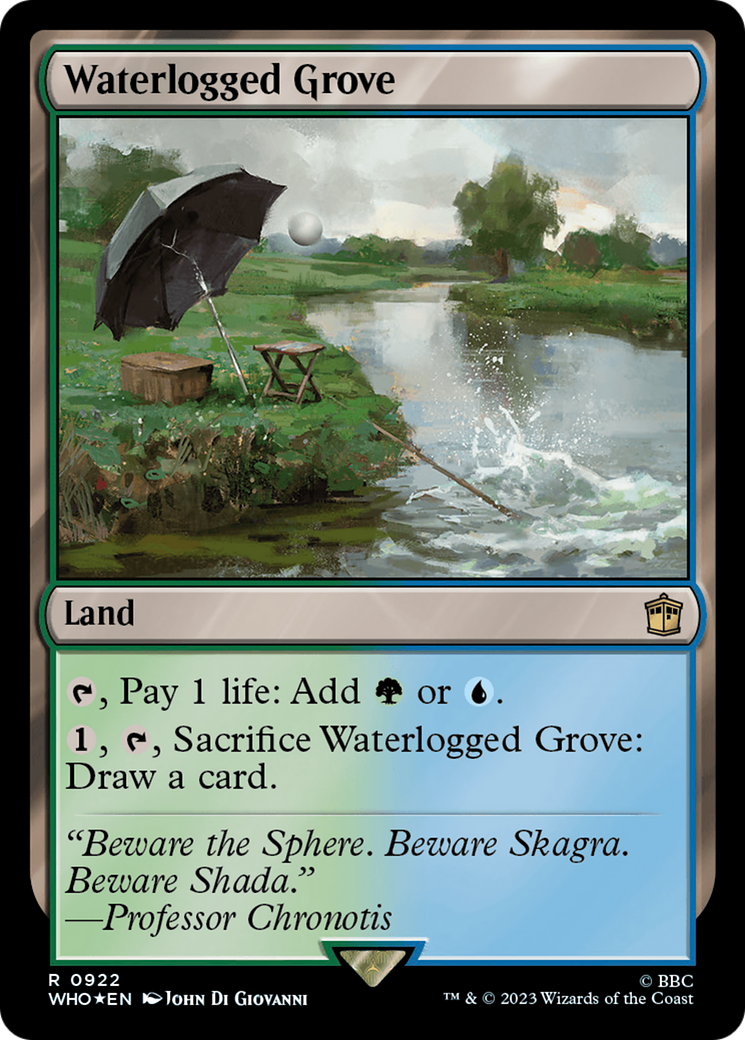 Waterlogged Grove (Surge Foil) [Doctor Who] | Spectrum Games