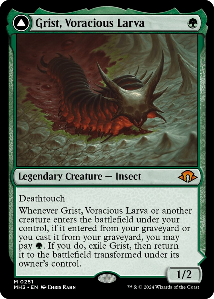 Grist, Voracious Larva // Grist, the Plague Swarm [Modern Horizons 3] | Spectrum Games