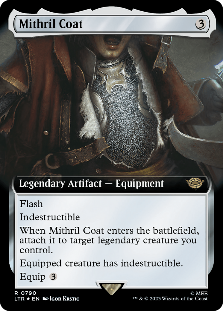 Mithril Coat (Extended Art) (Surge Foil) [The Lord of the Rings: Tales of Middle-Earth] | Spectrum Games