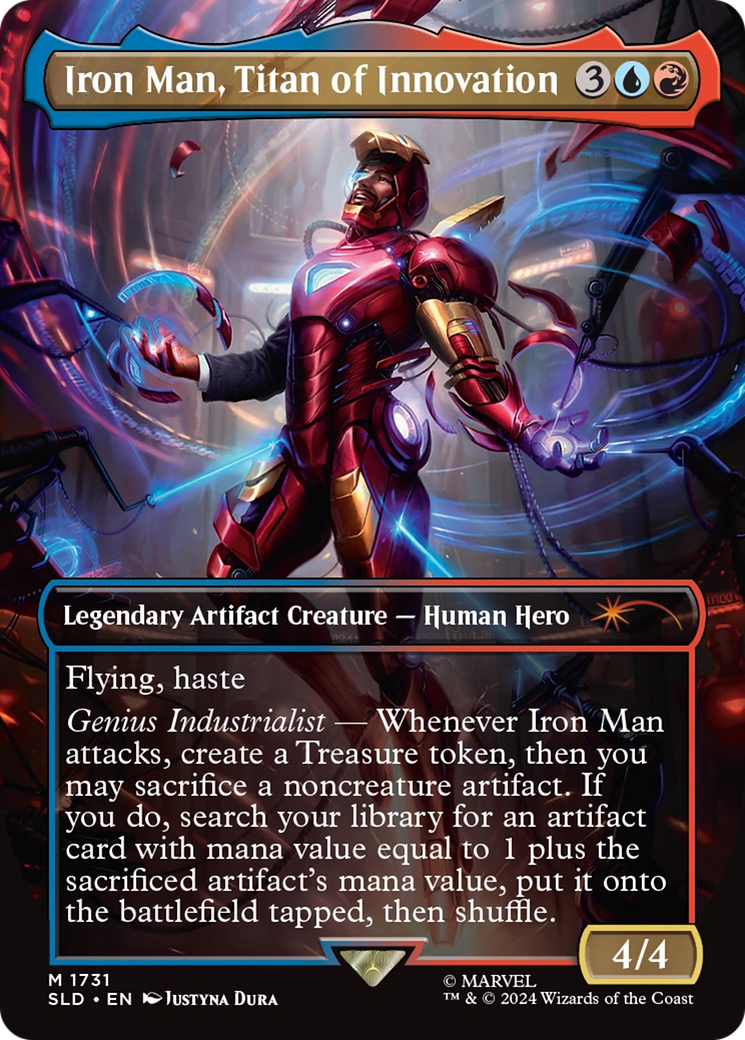 Iron Man, Titan of Innovation [Secret Lair Drop Series] | Spectrum Games