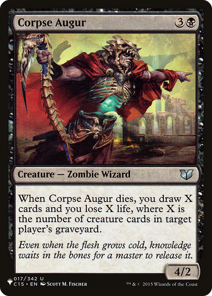 Corpse Augur [The List Reprints] | Spectrum Games