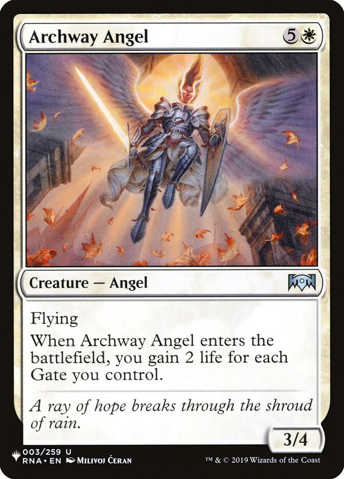 Archway Angel [The List] | Spectrum Games
