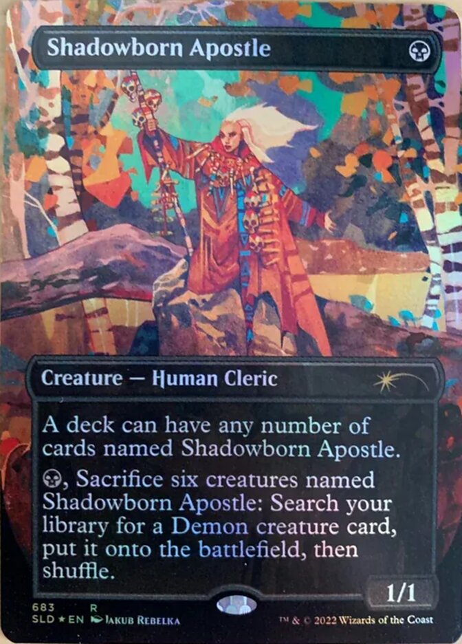 Shadowborn Apostle (Borderless) (683) [Secret Lair Drop Promos] | Spectrum Games