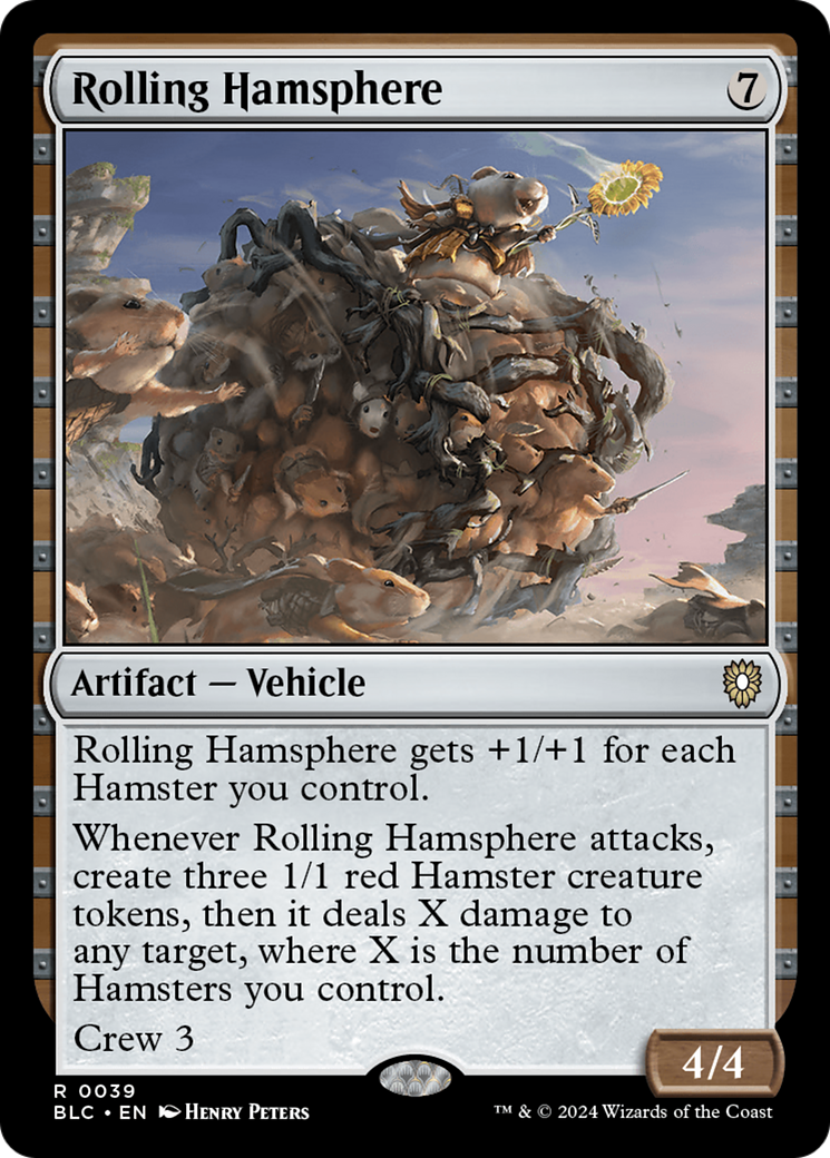 Rolling Hamsphere [Bloomburrow Commander] | Spectrum Games