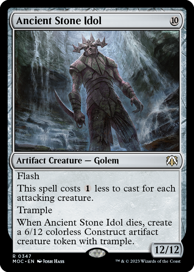 Ancient Stone Idol [March of the Machine Commander] | Spectrum Games