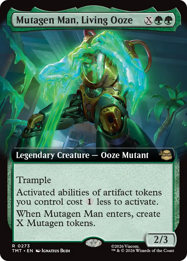 Mutagen Man, Living Ooze (Extended Art) [Teenage Mutant Ninja Turtles] | Spectrum Games