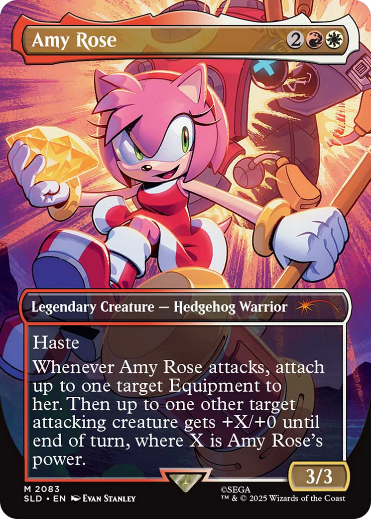 Amy Rose (Rainbow Foil) [Secret Lair Drop Series] | Spectrum Games