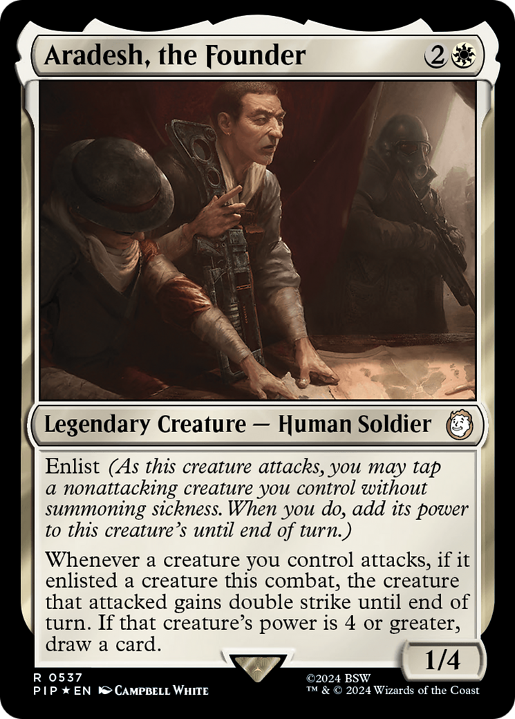 Aradesh, the Founder (Surge Foil) [Fallout] | Spectrum Games