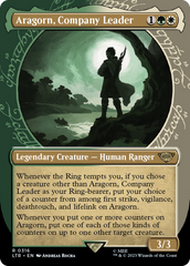 Aragorn, Company Leader (Showcase Ring Frame) [The Lord of the Rings: Tales of Middle-Earth] | Spectrum Games