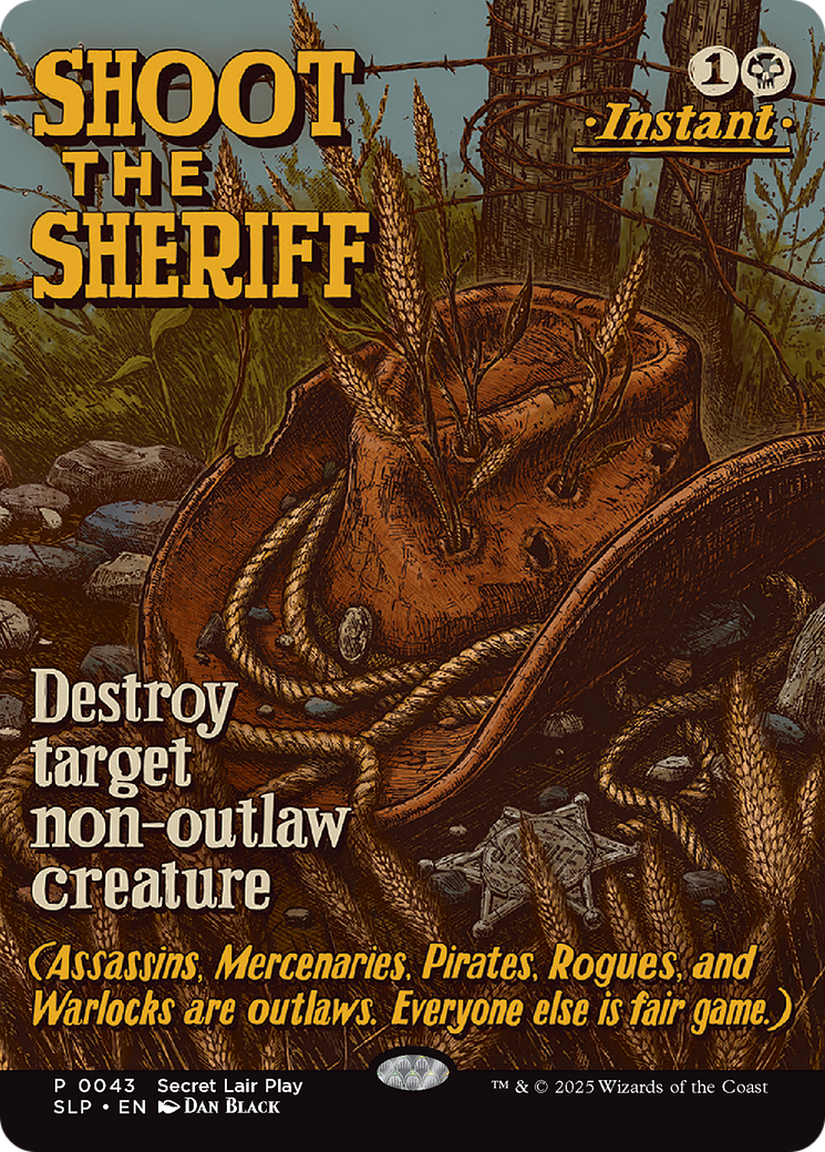 Shoot the Sheriff [Secret Lair Showdown] | Spectrum Games