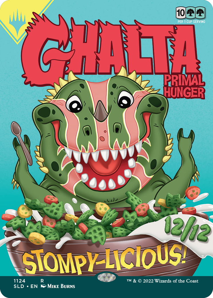 Ghalta, Primal Hunger (Borderless) [Secret Lair Drop Series] | Spectrum Games