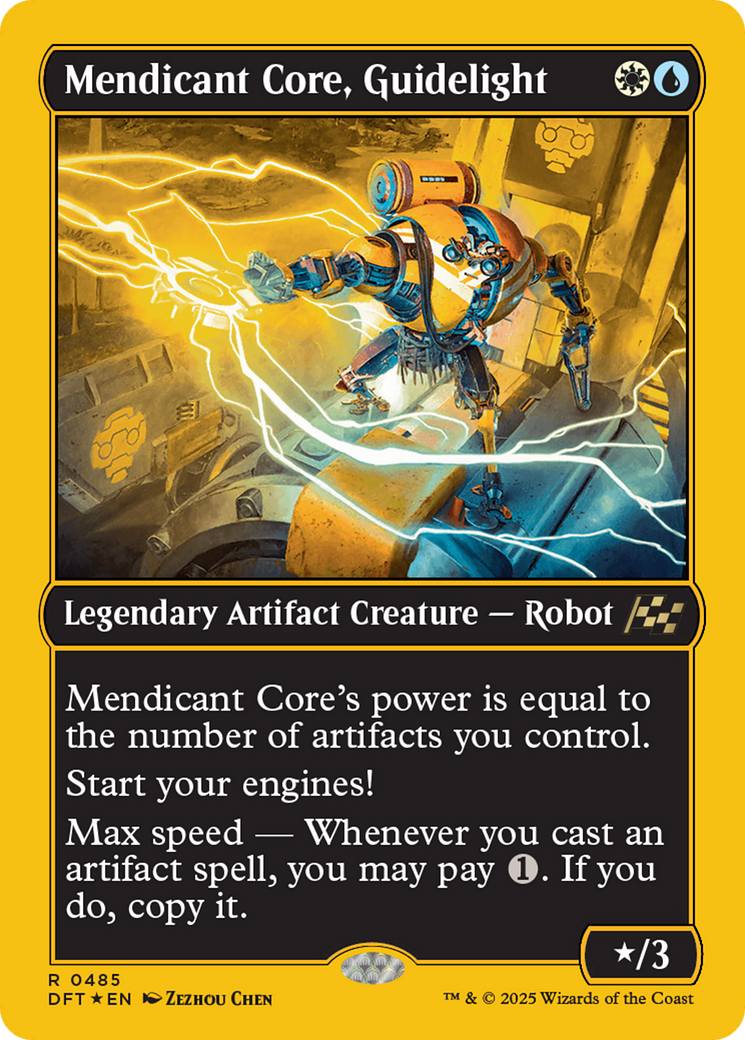 Mendicant Core, Guidelight (First-Place Foil) [Aetherdrift] | Spectrum Games