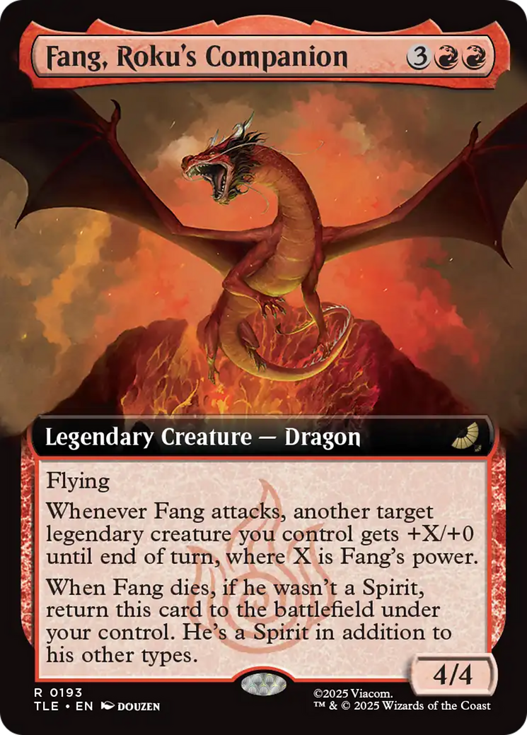 Fang, Roku's Companion (Extended Art) [Avatar: The Last Airbender: Eternal-Legal] | Spectrum Games
