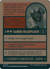 Garruk Wildspeaker [Secret Lair Drop Series] | Spectrum Games