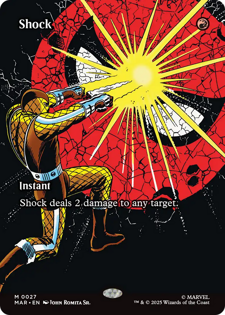 Shock (Borderless) [Marvel's Spider-Man: Eternal-Legal] | Spectrum Games
