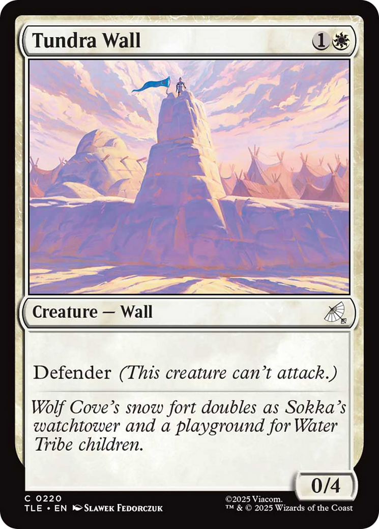 Tundra Wall [Avatar: The Last Airbender: Eternal-Legal] | Spectrum Games