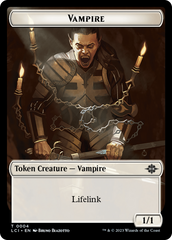 Emblem - Sorin, Lord of Innistrad // Vampire (0004) Double-Sided Token [The Lost Caverns of Ixalan Commander Tokens] | Spectrum Games