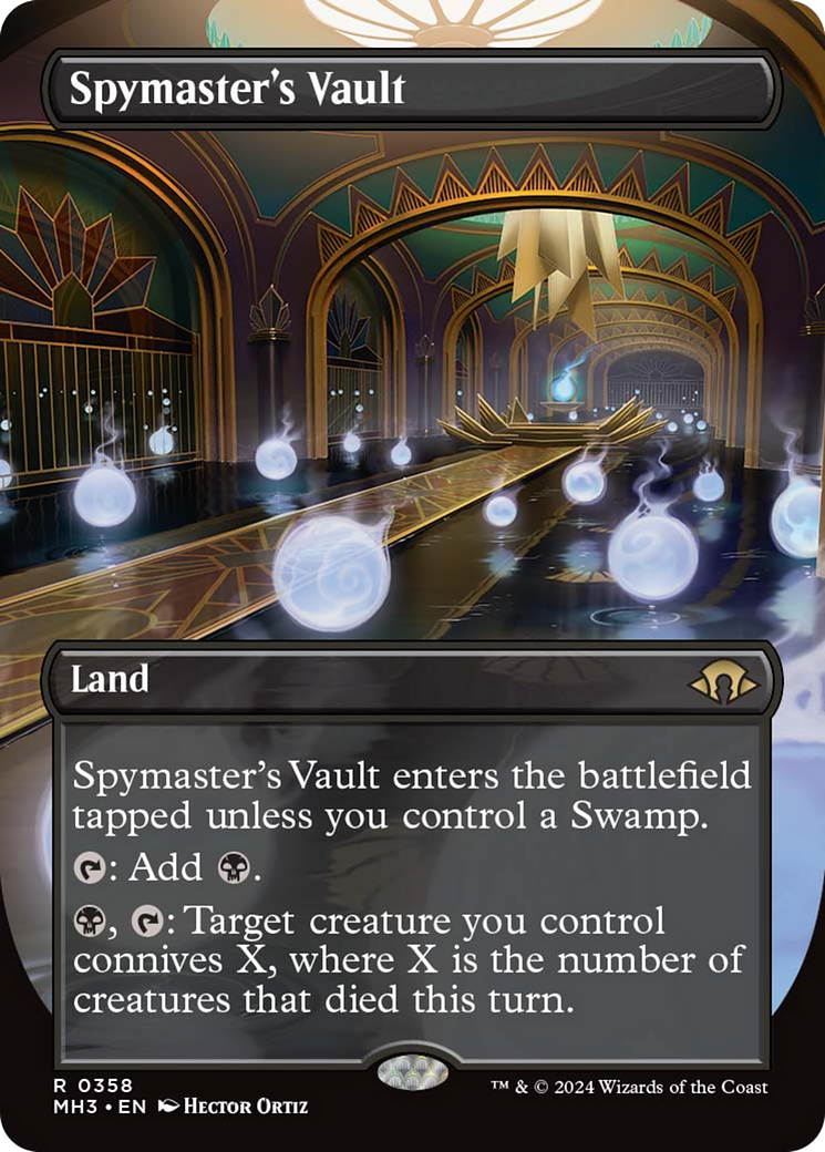 Spymaster's Vault (Borderless) [Modern Horizons 3] | Spectrum Games