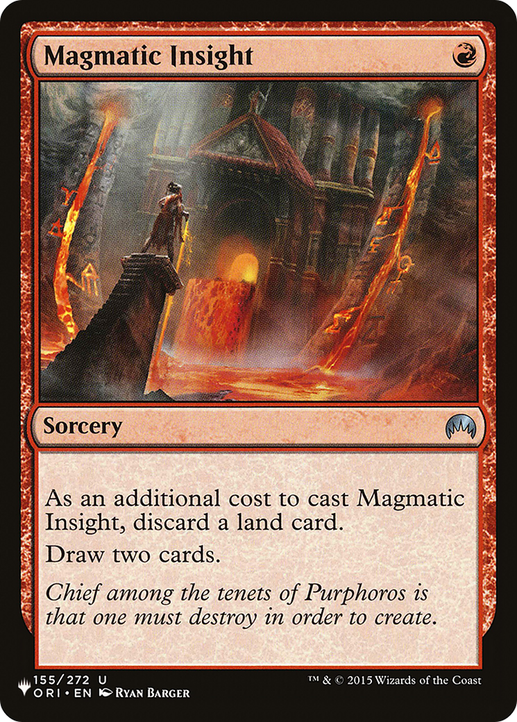 Magmatic Insight [The List] | Spectrum Games