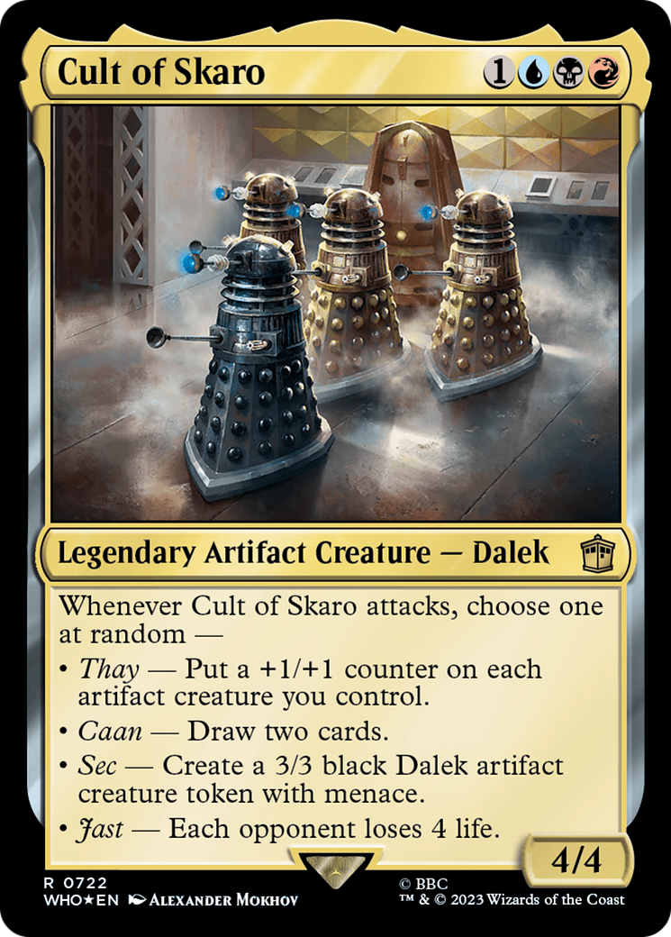 Cult of Skaro (Surge Foil) [Doctor Who] | Spectrum Games