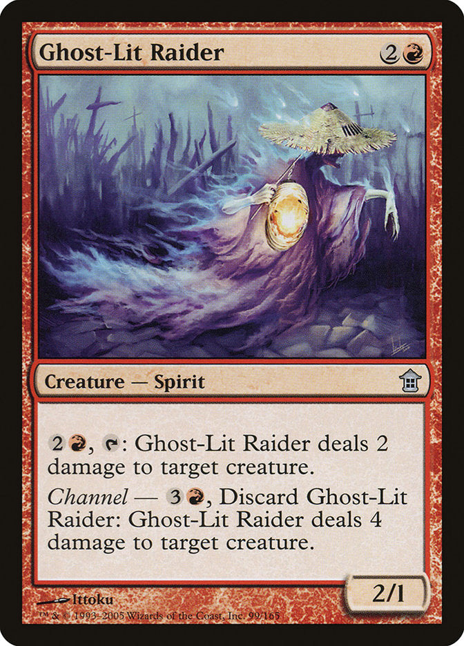 Ghost-Lit Raider [Saviors of Kamigawa] | Spectrum Games