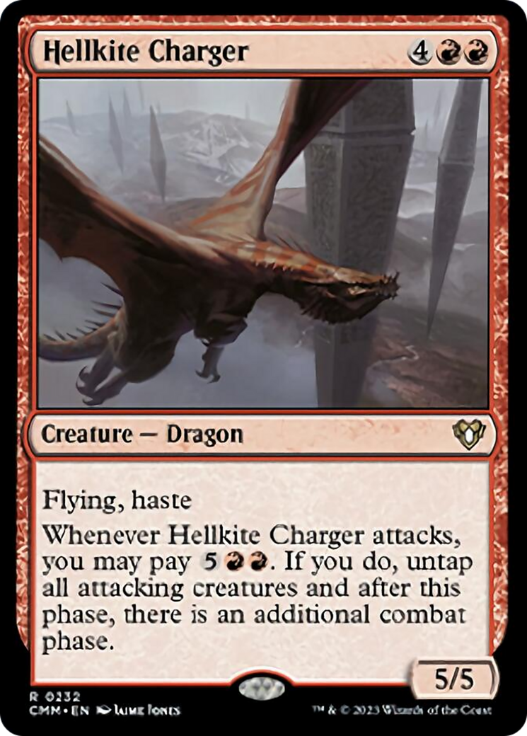 Hellkite Charger [Commander Masters] | Spectrum Games