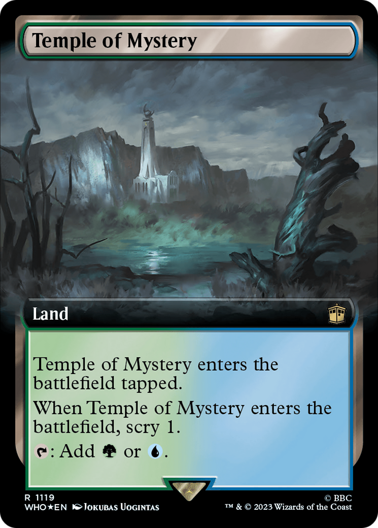 Temple of Mystery (Extended Art) (Surge Foil) [Doctor Who] | Spectrum Games