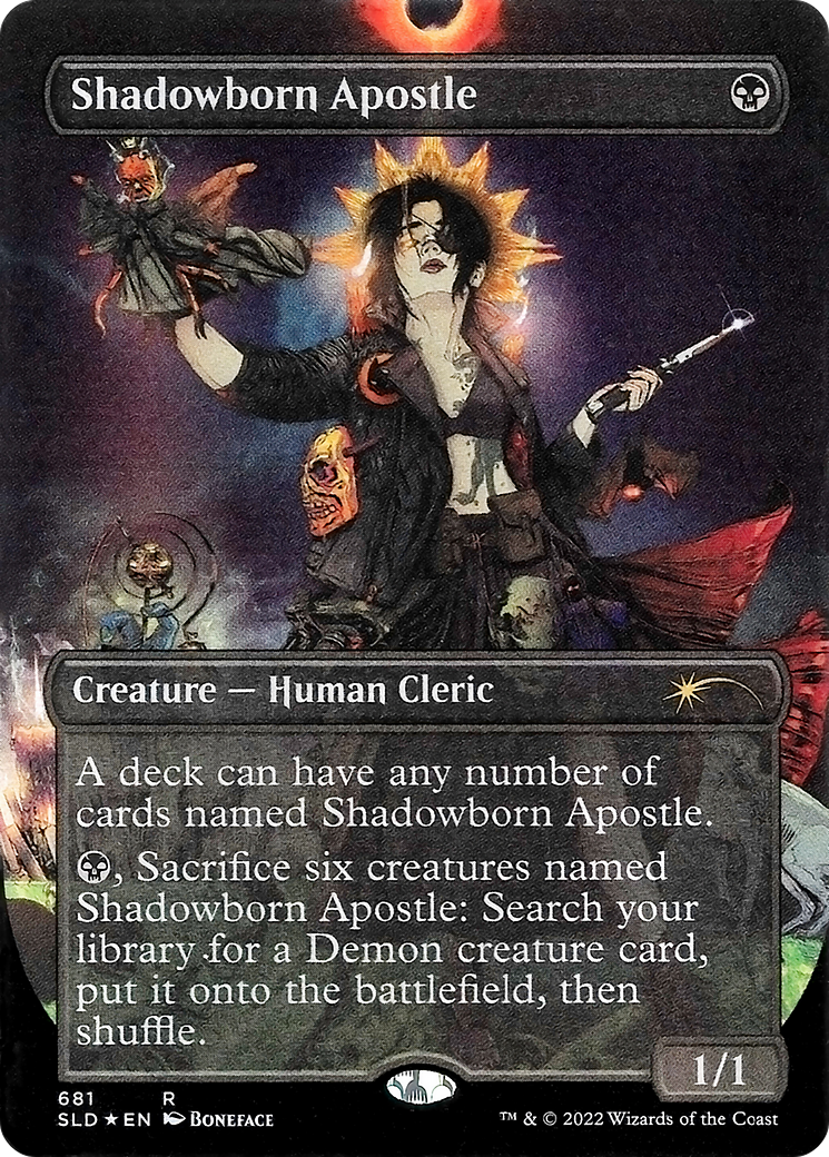 Shadowborn Apostle (681) (Borderless) [Secret Lair Drop Promos] | Spectrum Games