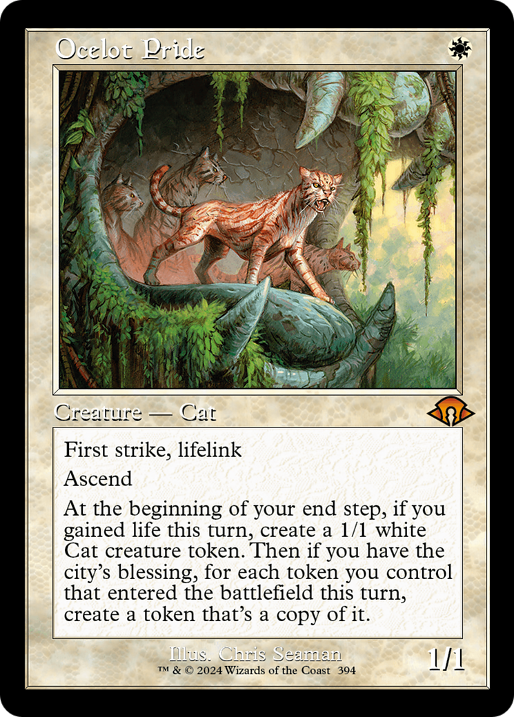 Ocelot Pride (Retro) [Modern Horizons 3] | Spectrum Games