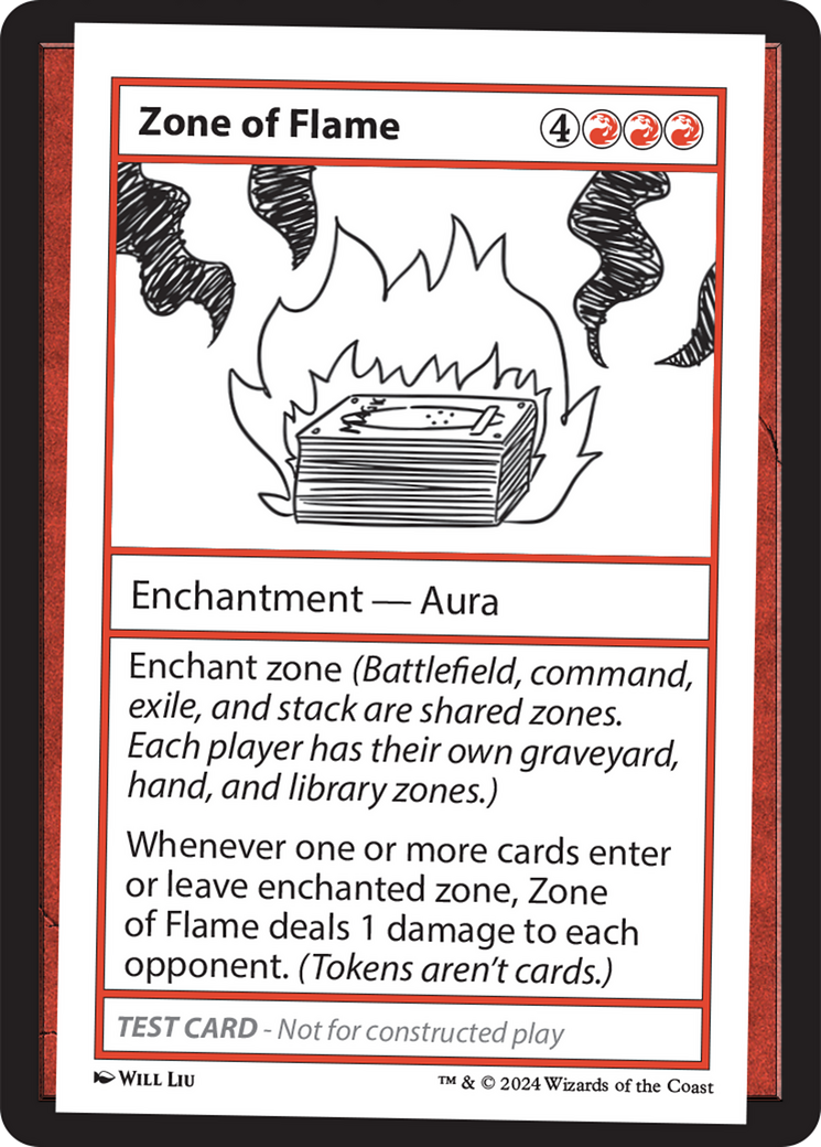 Zone of Flame [Mystery Booster 2 Playtest Cards] | Spectrum Games