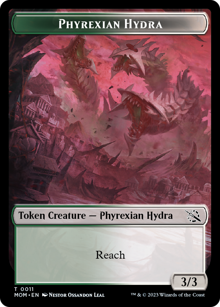 Phyrexian Hydra Token (11) [March of the Machine Tokens] | Spectrum Games