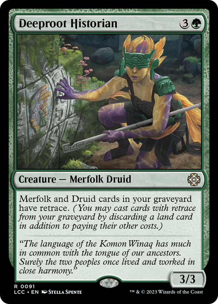 Deeproot Historian [The Lost Caverns of Ixalan Commander] | Spectrum Games