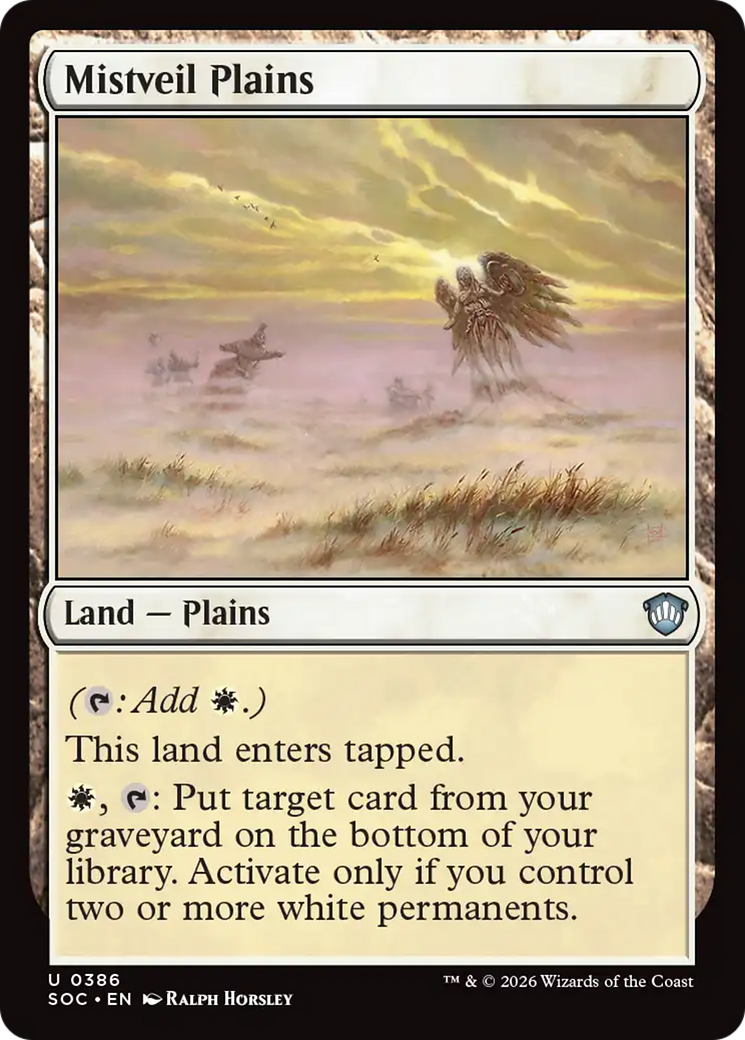 Mistveil Plains [Secrets of Strixhaven Commander] | Spectrum Games