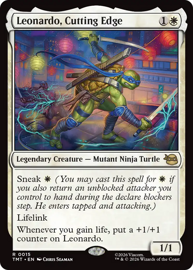 Leonardo, Cutting Edge [Teenage Mutant Ninja Turtles] | Spectrum Games
