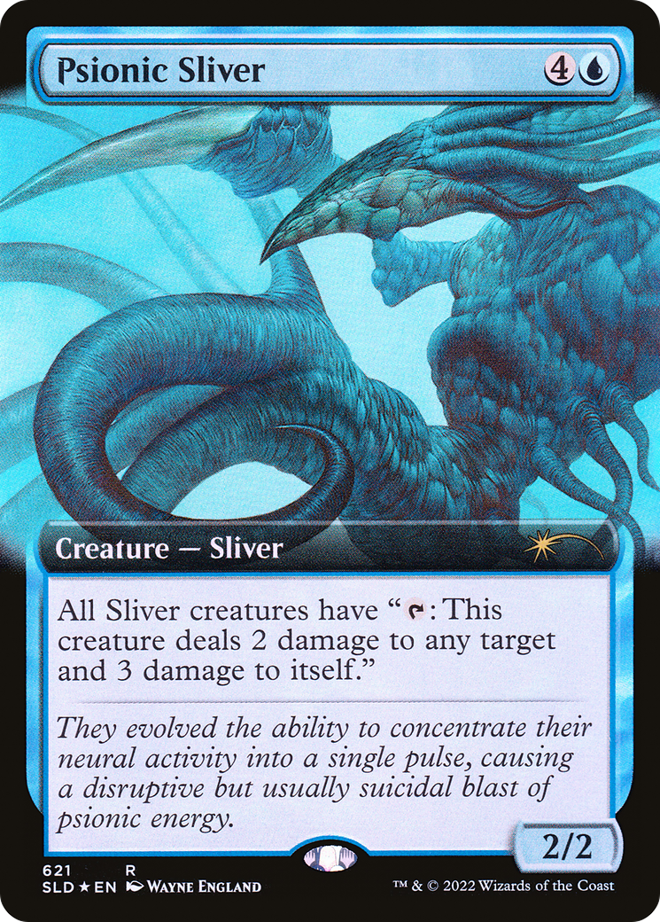 Psionic Sliver (Extended Art) [Secret Lair Drop Promos] | Spectrum Games