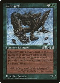Lhurgoyf (Oversized) [Oversize Cards] | Spectrum Games