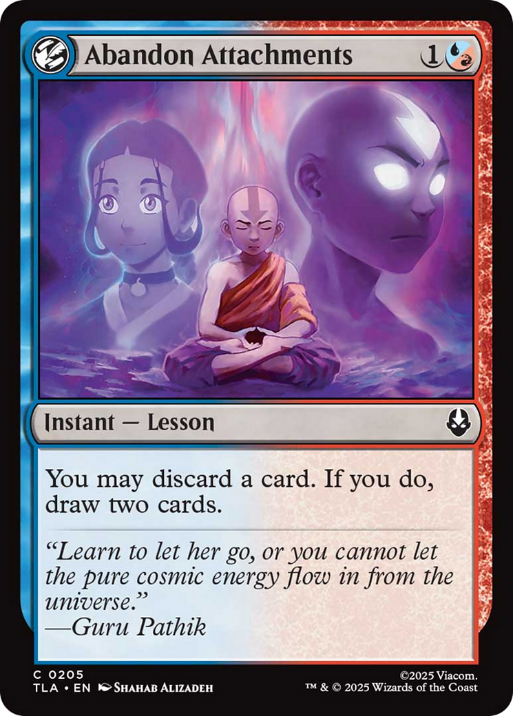 Abandon Attachments [Avatar: The Last Airbender] | Spectrum Games
