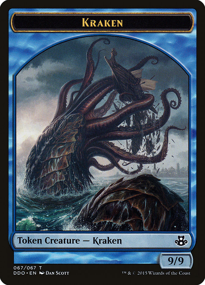 Kraken Token [Duel Decks: Elspeth vs. Kiora] | Spectrum Games