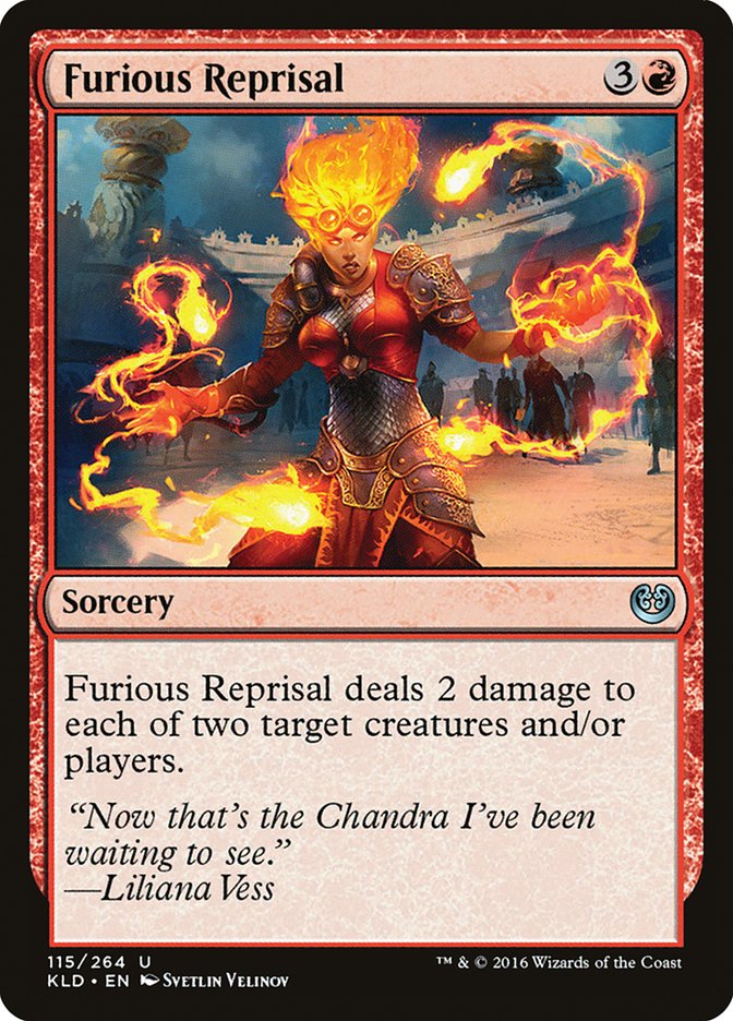 Furious Reprisal [Kaladesh] | Spectrum Games