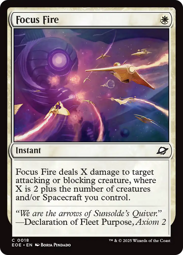 Focus Fire [Edge of Eternities] | Spectrum Games