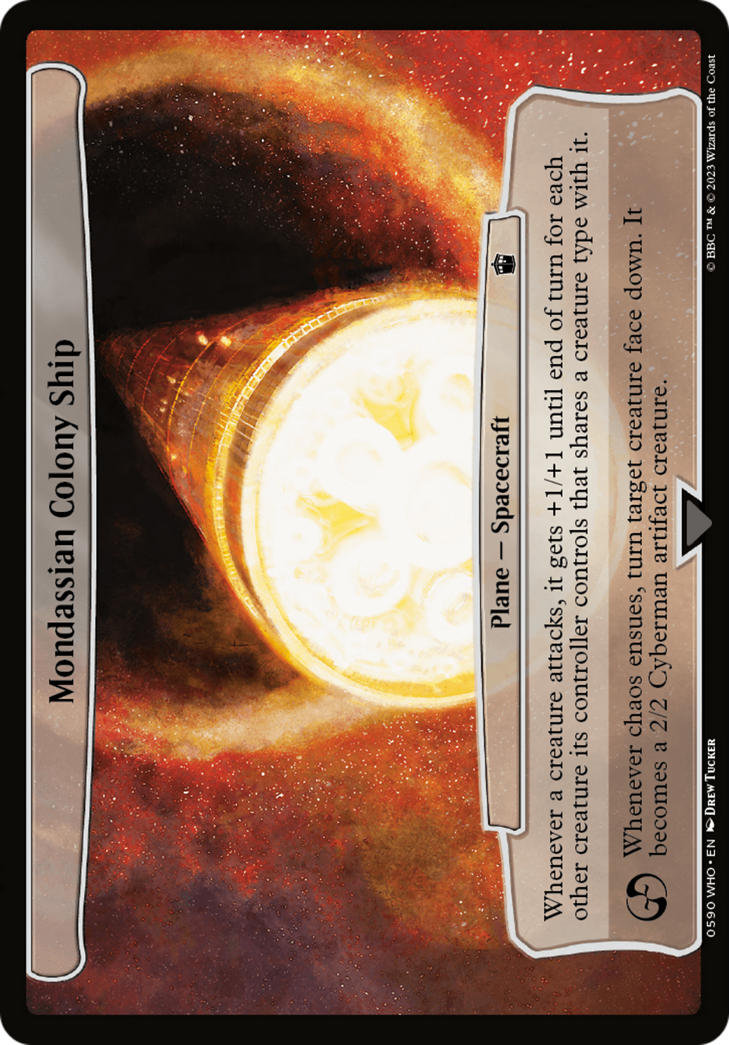 Mondassian Colony Ship [Doctor Who] | Spectrum Games
