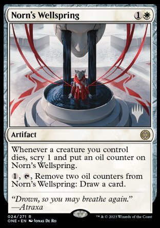 Norn's Wellspring (Promo Pack) [Phyrexia: All Will Be One Promos] | Spectrum Games