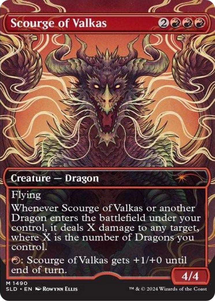 Scourge of Valkas [Secret Lair Drop Series] | Spectrum Games