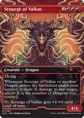 Scourge of Valkas (Rainbow Foil) [Secret Lair Drop Series] | Spectrum Games